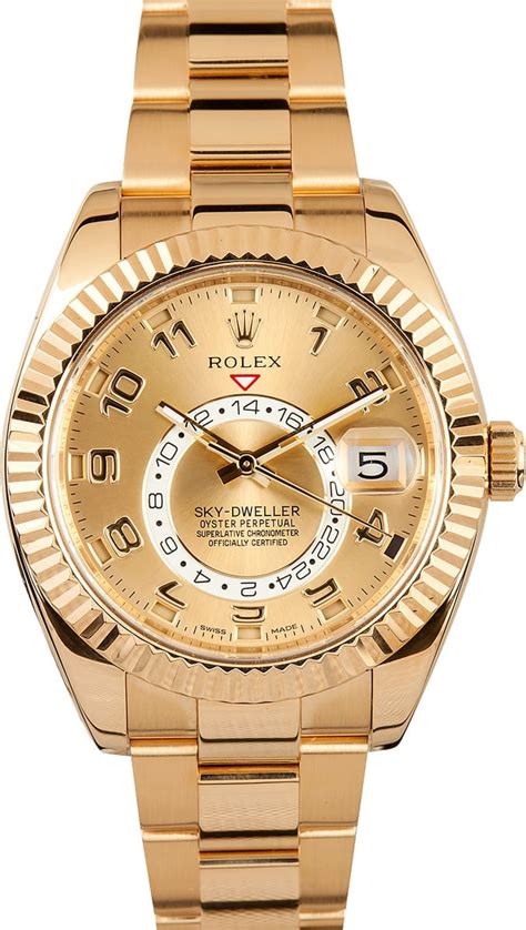 gold skydweller rolex|Rolex gold sky dweller price.